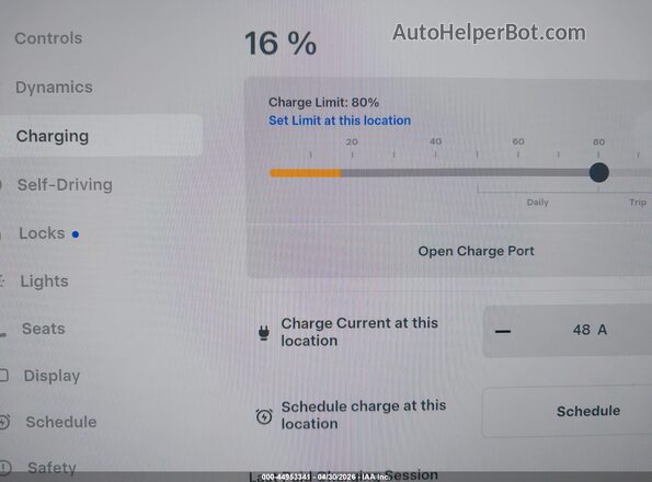 7SAYGDEE9TA457860 2026 TESLA MODEL Y Красный 
