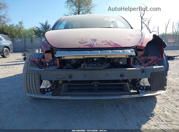 7SAYGDEF1RA321420 2024 TESLA MODEL Y Red Вид спереду