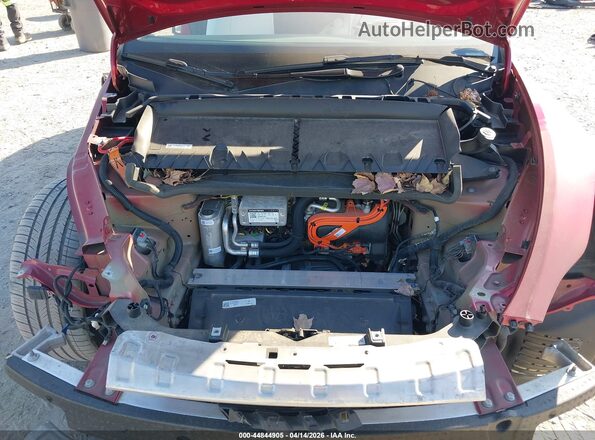 7SAYGDEF1RA321420 2024 TESLA MODEL Y Red Вид ззаду