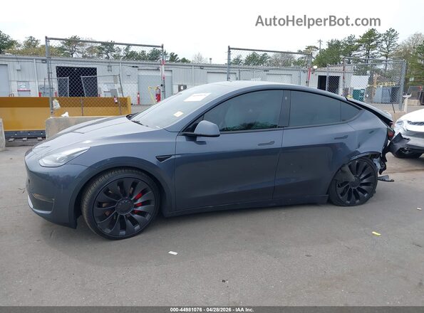 7SAYGDEF4PF647213 2023 TESLA MODEL Y Gray Vista interior de 360 grados