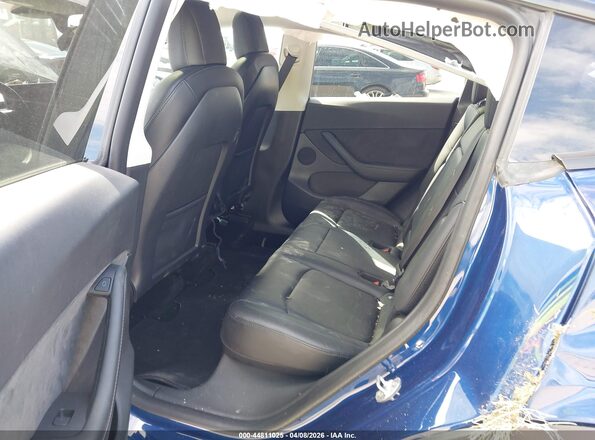 7SAYGDEF5NF505711 2022 TESLA MODEL Y Синий Вид наклейки с VIN-кодом