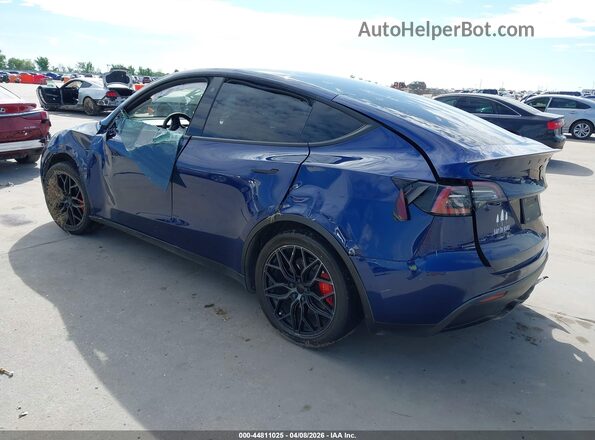 7SAYGDEF5NF505711 2022 TESLA MODEL Y Синий Задняя левая четверть