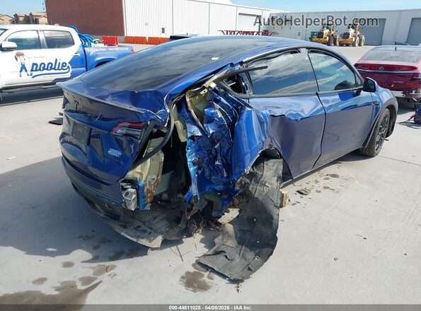 7SAYGDEF5NF505711 2022 TESLA MODEL Y Синий Вид спереди