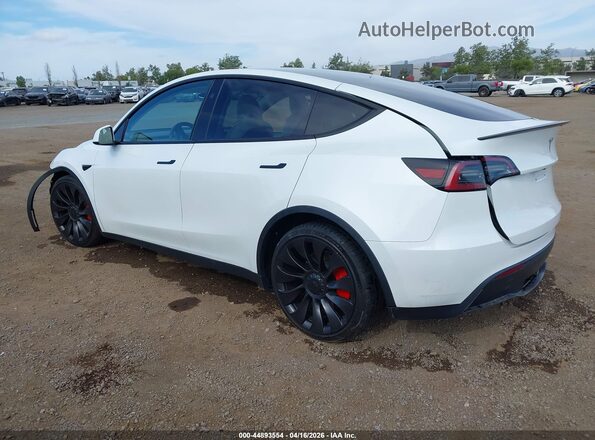 7SAYGDEF5PF850093 2023 TESLA MODEL Y Белый Задняя левая четверть