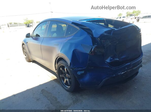 7SAYGDEF7NF326022 2022 TESLA MODEL Y Синий Задняя левая четверть