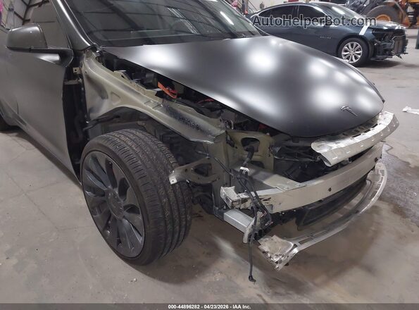7SAYGDEF7NF553940 2022 TESLA MODEL Y Black წინა ხედი