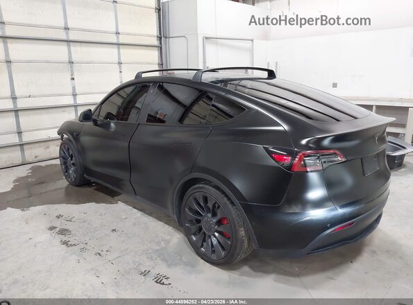 7SAYGDEF7NF553940 2022 TESLA MODEL Y Black უკანა მარცხენა