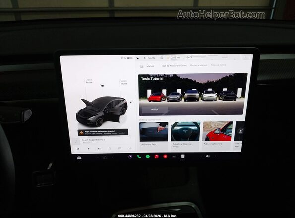 7SAYGDEF7NF553940 2022 TESLA MODEL Y Black 