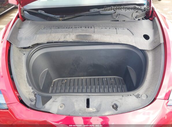 7SAYGDEF9NF410567 2022 TESLA MODEL Y Red Vista trasera