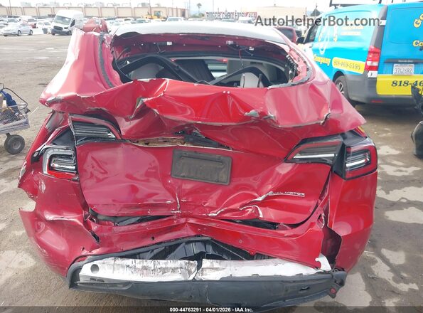 7SAYGDEF9NF410567 2022 TESLA MODEL Y Red 