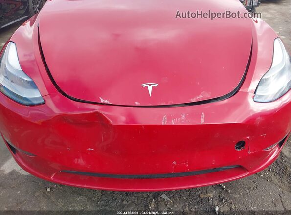 7SAYGDEF9NF410567 2022 TESLA MODEL Y Red 