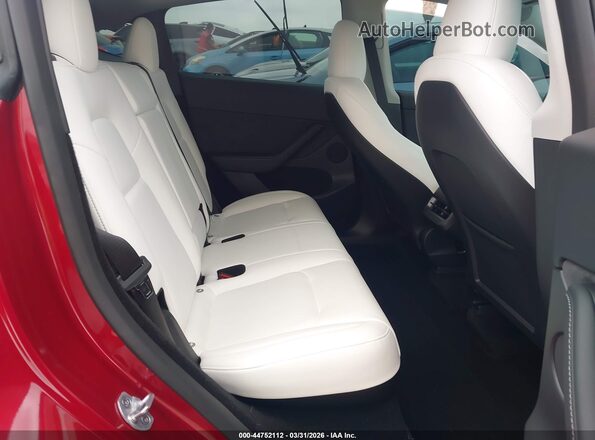 7SAYGDEF9RF160544 2024 TESLA MODEL Y Красный Вид наклейки с VIN-кодом