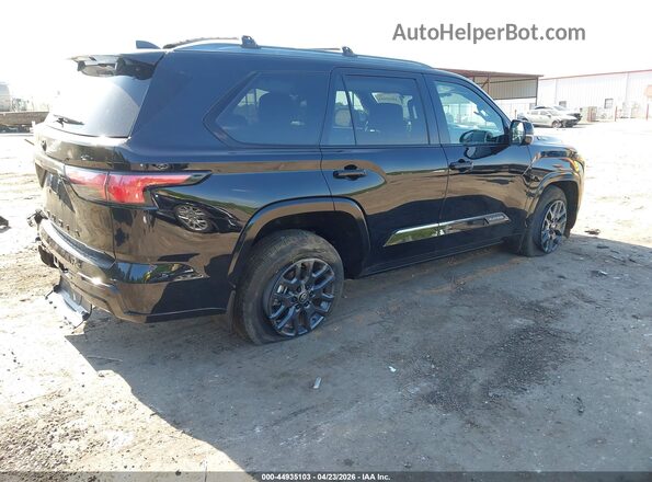 7SVAAABA1TX090774 2026 TOYOTA SEQUOIA Black Trasero derecho