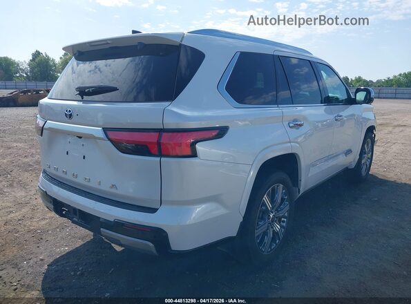 7SVAAABA2PX008010 2023 TOYOTA SEQUOIA Белый Задняя правая четверть