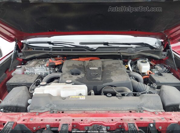 7SVAAABA3RX021867 2024 TOYOTA SEQUOIA Red უკანა ხედი