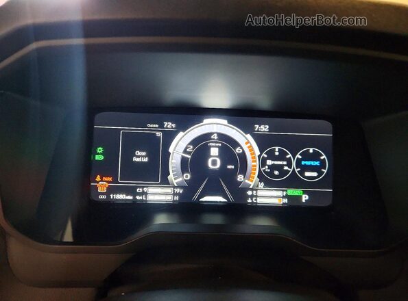 7SVAAABA3TX079016 2026 TOYOTA LIMITED White Սարքավորումների վահանակի տեսք