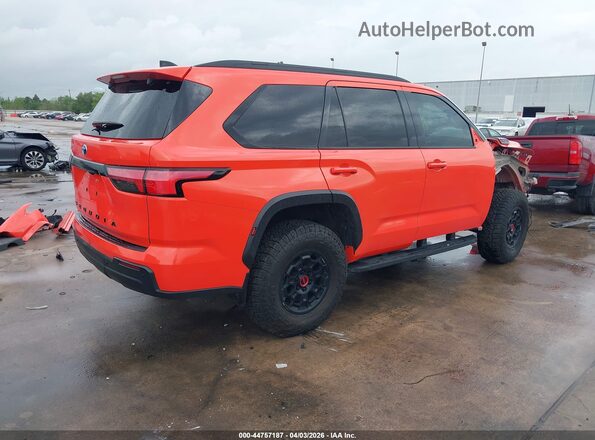 7SVAAABA5PX020264 2023 TOYOTA SEQUOIA Orange უკანა მარჯვენა