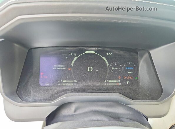 7SVAAABA7SX071225 2025 TOYOTA SEQUOIA Gray Սարքավորումների վահանակի տեսք
