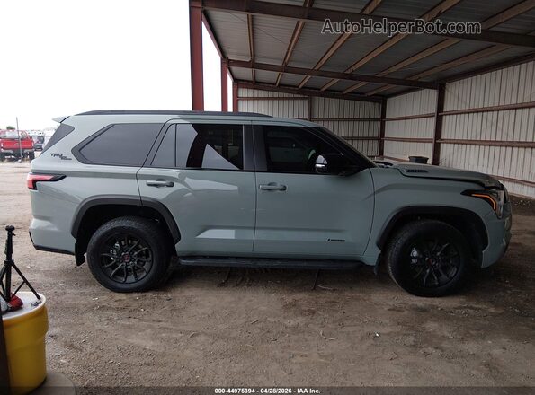 7SVAAABA7TX087832 2026 TOYOTA LIMITED Серый Вид задней части салона