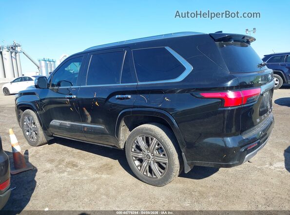 7SVAAABAXPX016002 2023 TOYOTA SEQUOIA Black სალონის 360-გრადუსიანი ხედი