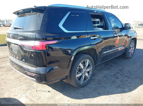 7SVAAABAXPX016002 2023 TOYOTA SEQUOIA Black უკანა მარჯვენა