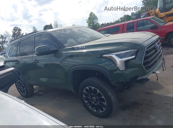 7SVAAABAXPX019031 2023 TOYOTA SEQUOIA Green Vista interior trasera