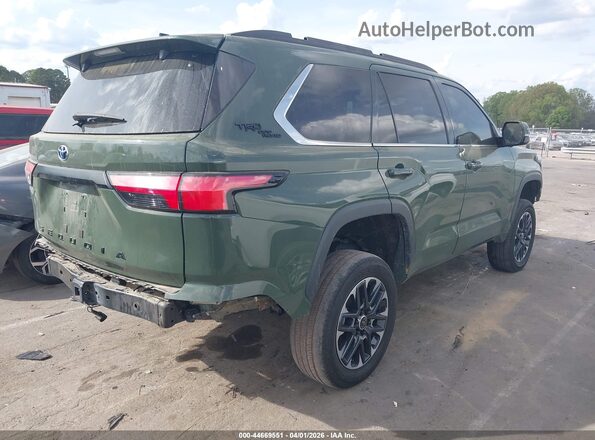 7SVAAABAXPX019031 2023 TOYOTA SEQUOIA Green Trasero derecho