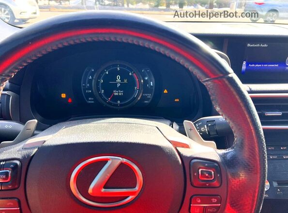 JTHBA1D20H5053494 2017 LEXUS IS Gray წინა პანელის ხედი