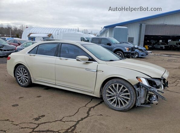 1LN6L9SK9J5601251 2018 LINCOLN CONTINENTA Beige 