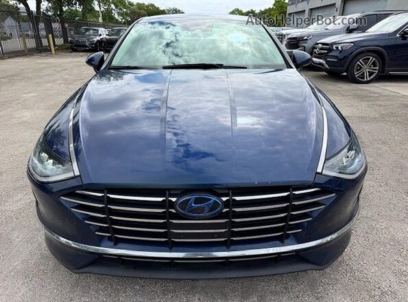 5NPEG4JA4MH074658 2021 HYUNDAI SONATA Blue 