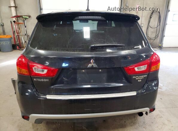 JA4AR3AW5GZ040301 2016 MITSUBISHI OUTLANDER Black უკანა ხედი