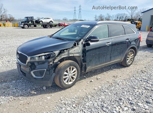 5XYPGDA38HG263093 2017 KIA SORENTO Black 
