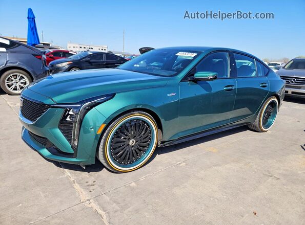 1G6DV5RW7S0106734 2025 CADILLAC CT5 Green Задня ліва чверть