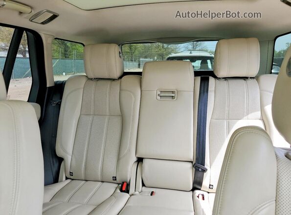 SALGS2EF1GA292319 2016 LAND ROVER RANGE ROVER Blue უკანა სალონის ხედი