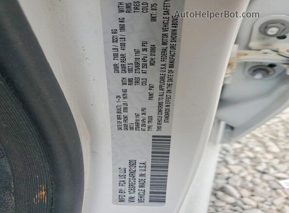 1C6SRECG4RN213920 2024 RAM 1500 White Вид наклейки з VIN-кодом