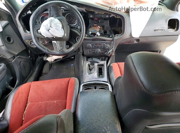 2C3CDXGJ5PH556887 2023 DODGE CHARGER Black Вид щитка приладів