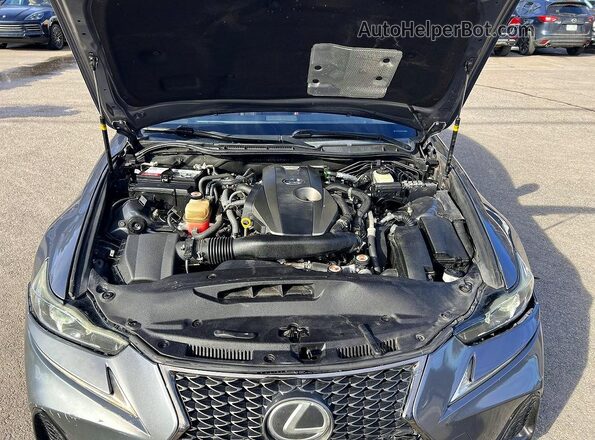 JTHBA1D20H5053494 2017 LEXUS IS Gray ხელსაწყოთა პანელის ხედი