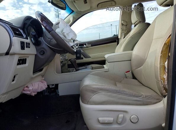 JTJBM7FX3K5225588 2019 LEXUS GX White Vista interior delantera