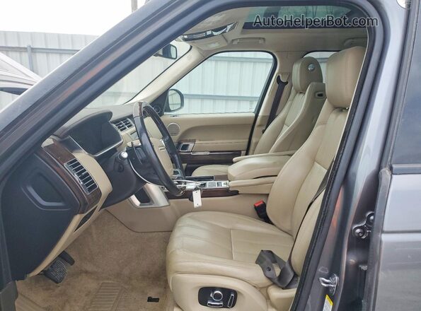 SALGS2KF8GA247088 2016 LAND ROVER RANGE ROVER Серый Вид панели приборов