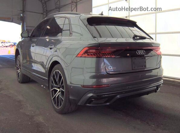WA1EVAF16KD030798 2019 AUDI Q8 Gray 