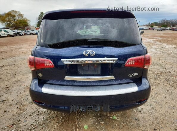 JN8AZ2NF6H9643435 2017 INFINITI QX80 Blue Vista interior delantera