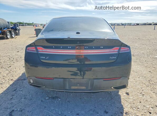 3LN6L5LU7HR634877 2017 LINCOLN MKZ Black Widok wnętrza z przodu