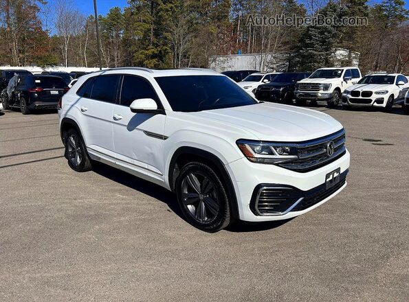 1V2PE2CA1MC238765 2021 VOLKSWAGEN ATLAS White Հետևի աջ