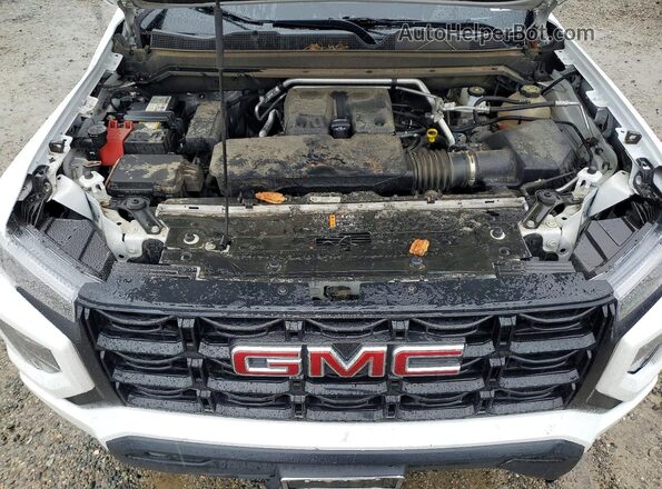 1GTP6BEK8P1205797 2023 GMC CANYON White ძრავის განყოფილების ხედი
