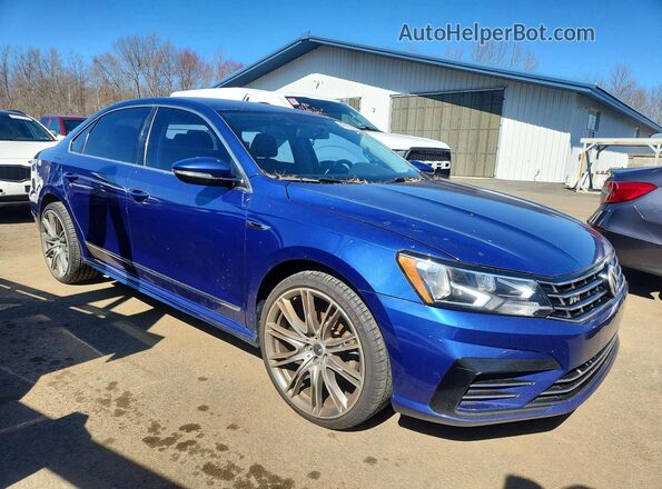 1VWDT7A37HC031165 2017 VOLKSWAGEN PASSAT Синий 