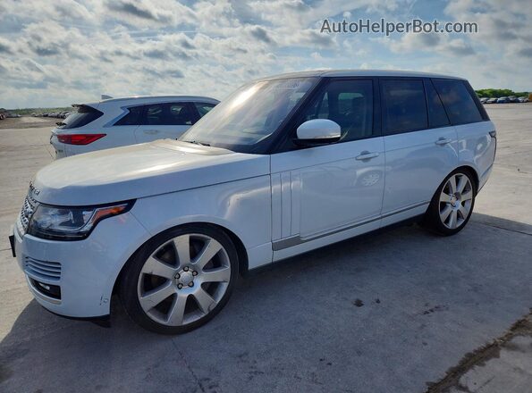 SALGS2FEXHA351813 2017 LAND ROVER RANGE White Հետևի ձախ