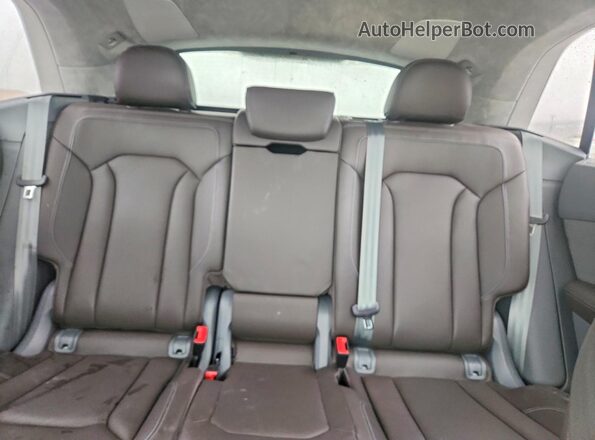 WA1CVAF18KD005912 2019 AUDI Q8 Black Rear interior view