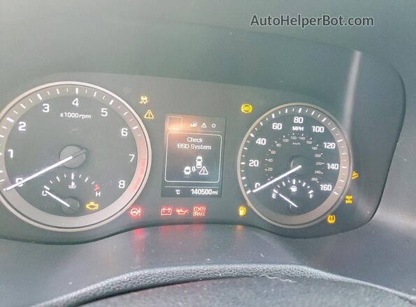 KM8J3CA20JU736505 2018 HYUNDAI TUCSON Black 