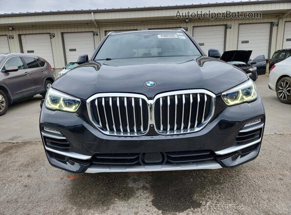 5UXTA6C05M9F32422 2021 BMW X5 Черный 