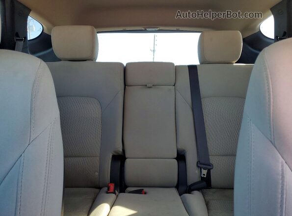 5XYZT3LB2JG523996 2018 HYUNDAI SANTA FE Серый Вид задней части салона
